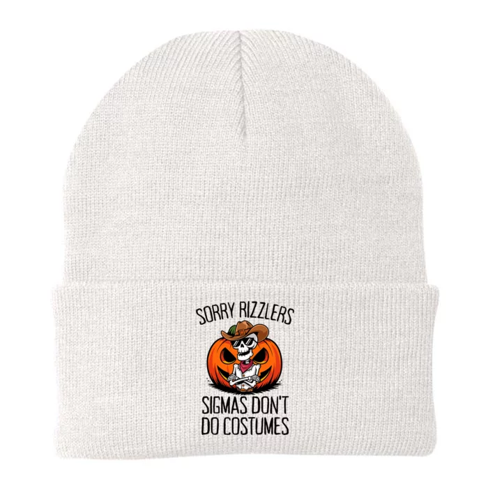 Sorry Rizzlers Sigmas DonT Do Costumes Alpha Gen Knit Cap Winter Beanie