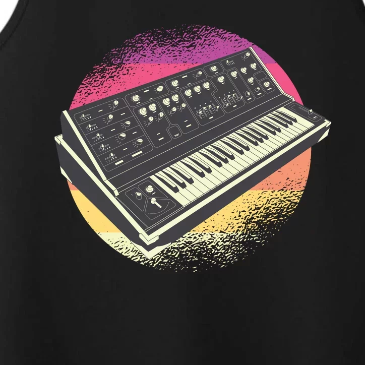 Synthesizer Retro Performance Tank