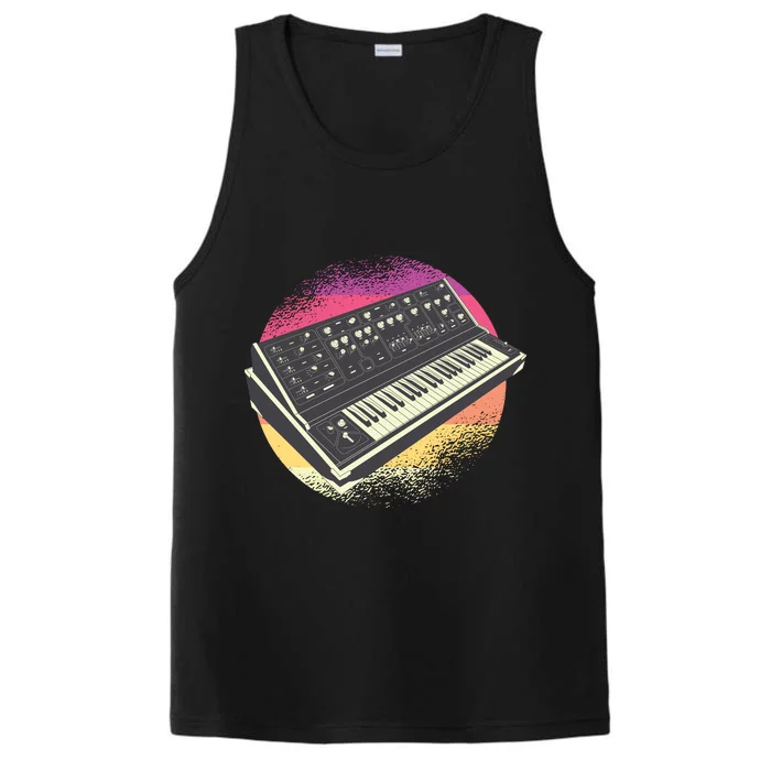 Synthesizer Retro Performance Tank