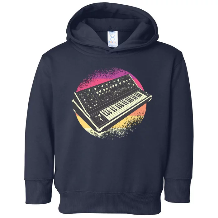 Synthesizer Retro Toddler Hoodie