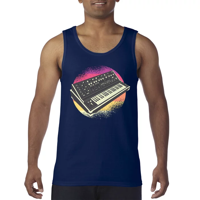 Synthesizer Retro Tank Top