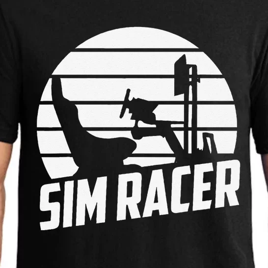 Sim Racer Simulation Gaming Race Car Sim Racing Pajama Set