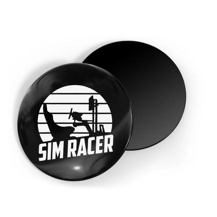 Sim Racer Simulation Gaming Race Car Sim Racing Magnet