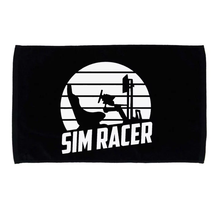 Sim Racer Simulation Gaming Race Car Sim Racing Microfiber Hand Towel