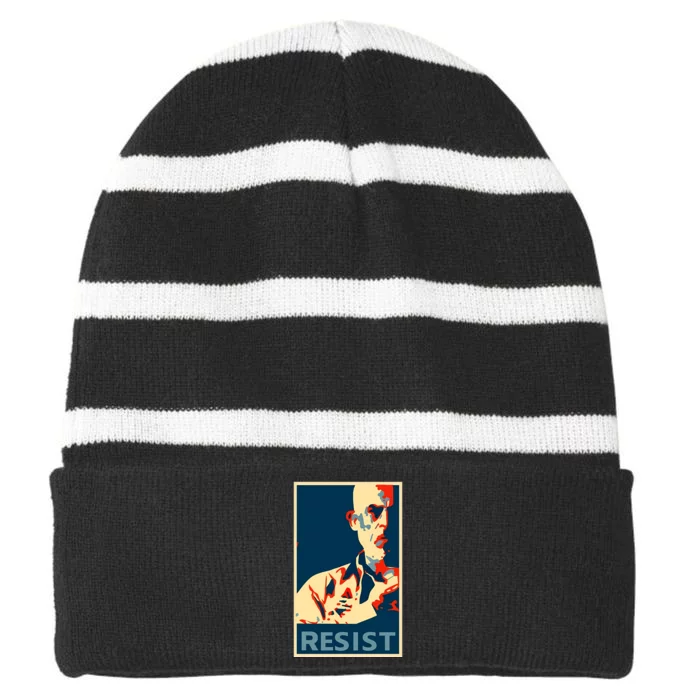 Sinwar Resist Striped Beanie with Solid Band