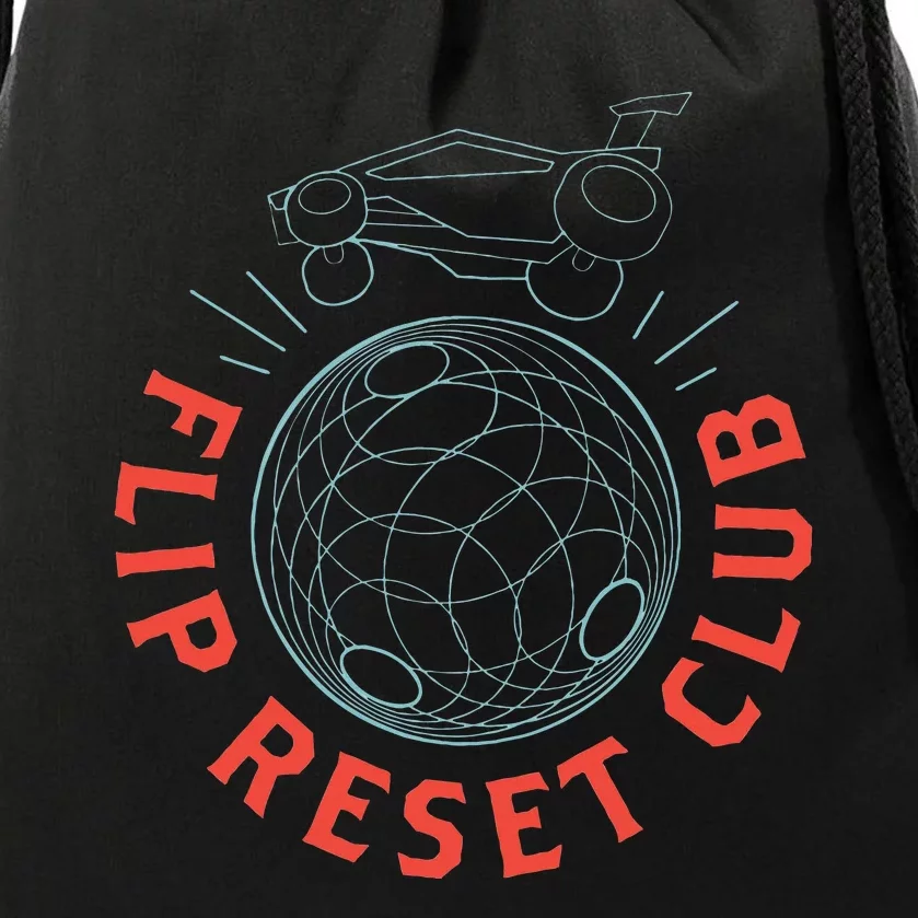 Simple Rocket Soccer League Flip Reset Club Clean Drawstring Bag