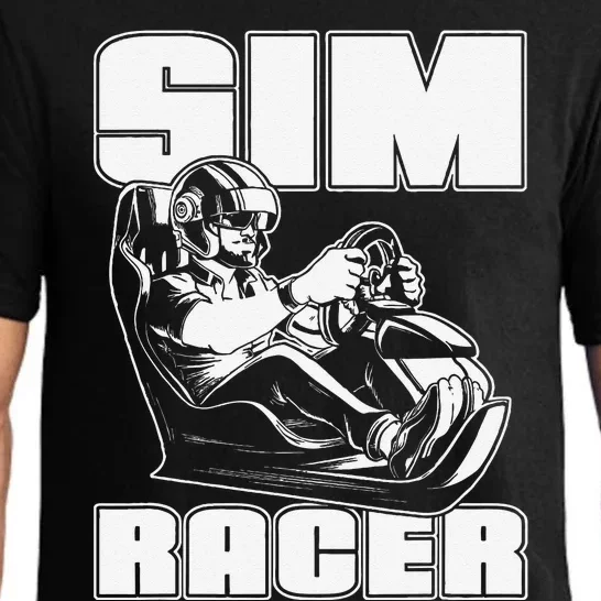 Sim Racer Simulation Gaming Race Car Sim Racing Pajama Set