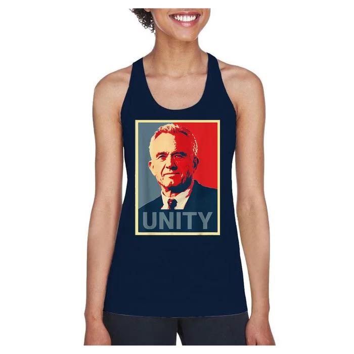 Support Rfkj Support Trump Vance Heal The Device Maga 2024 Women's Racerback Tank