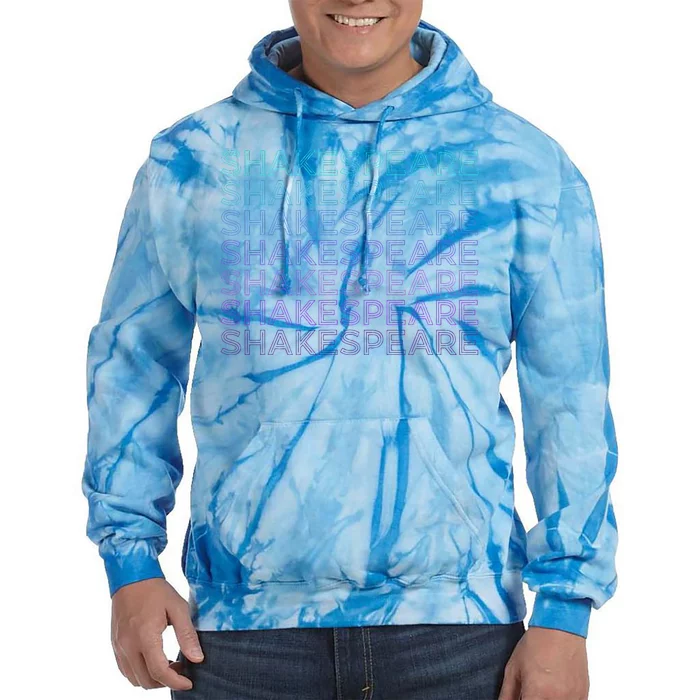 Shakespeare Retro Tie Dye Hoodie