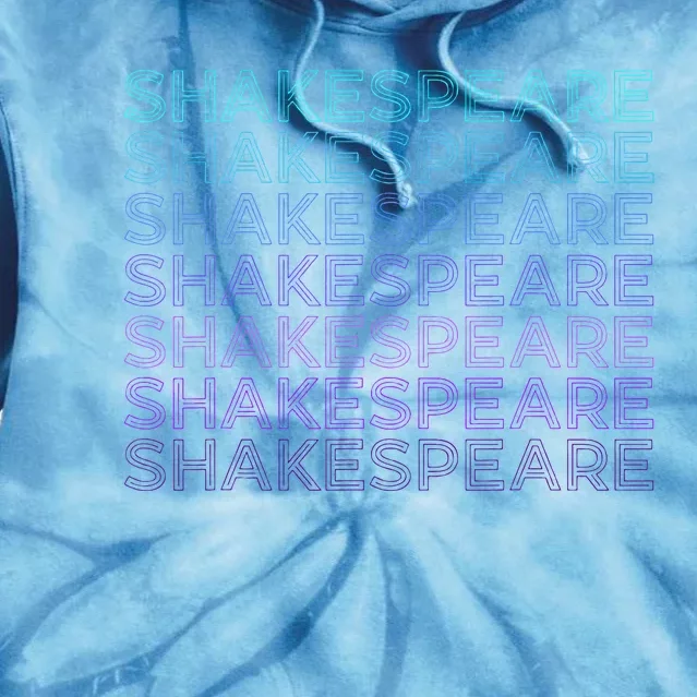 Shakespeare Retro Tie Dye Hoodie