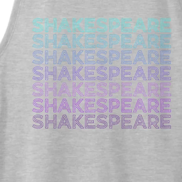 Shakespeare Retro Ladies Tri-Blend Wicking Tank