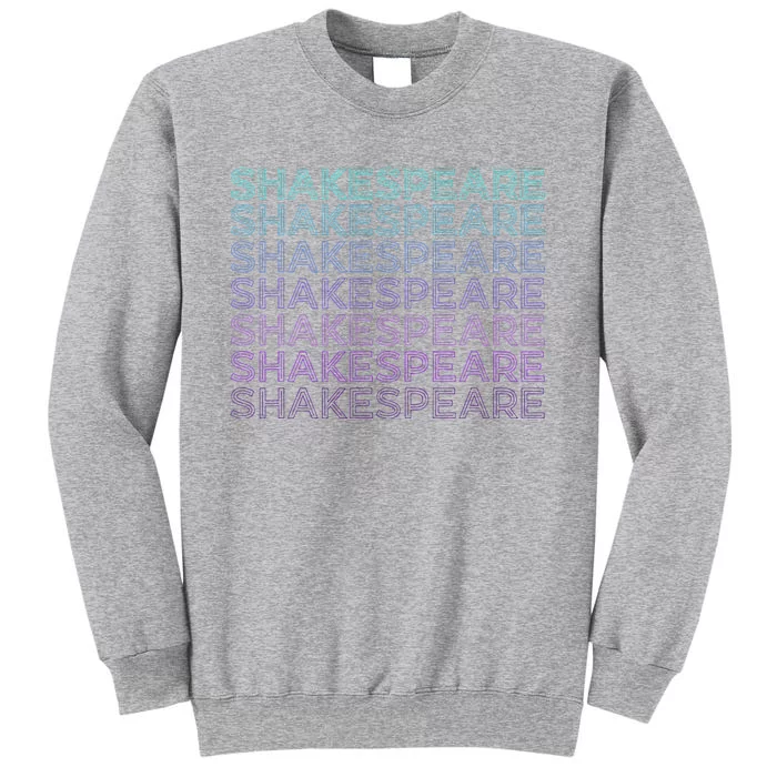 Shakespeare Retro Tall Sweatshirt