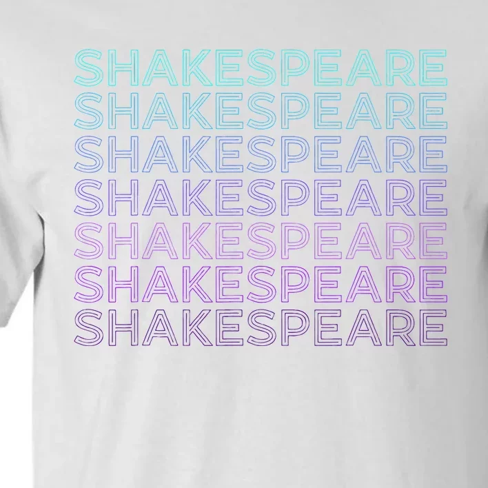 Shakespeare Retro Tall T-Shirt