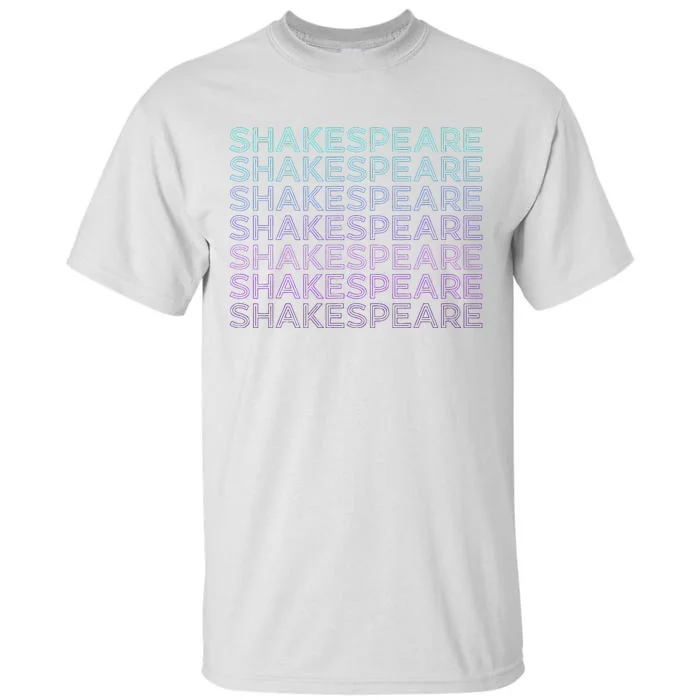 Shakespeare Retro Tall T-Shirt