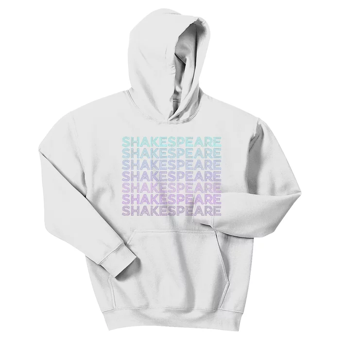 Shakespeare Retro Kids Hoodie