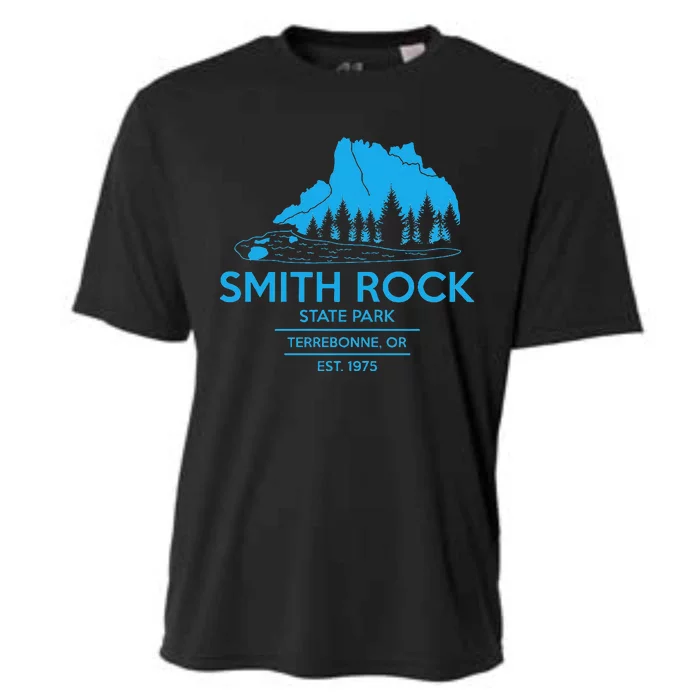 Smith Rock State Park Oregon State Park Cooling Performance Crew T-Shirt