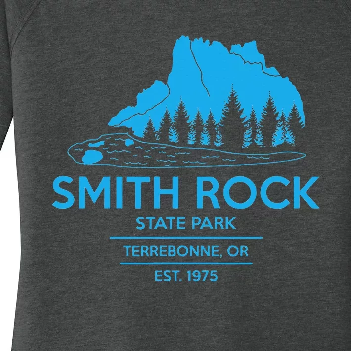 Smith Rock State Park Oregon State Park Women's Perfect Tri Tunic Long Sleeve Shirt