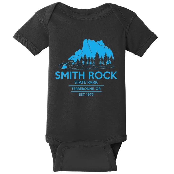 Smith Rock State Park Oregon State Park Baby Bodysuit