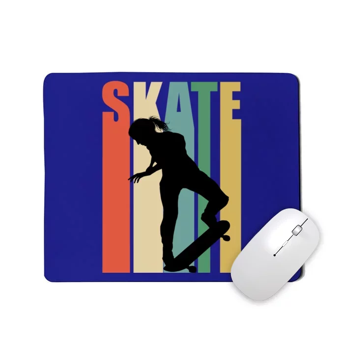 Skateboarding Retro Style Skater Skateboard Great Gift Mousepad