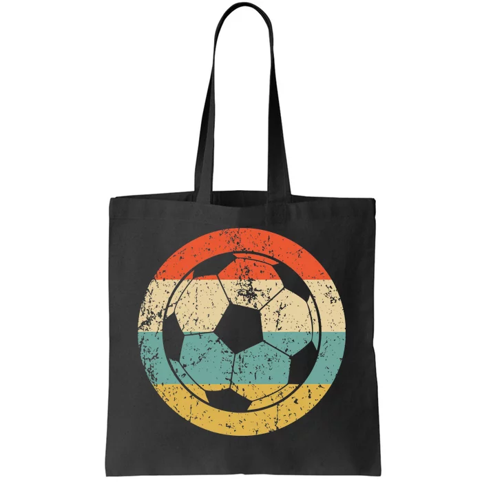 Soccer Retro Soccer Ball Tote Bag