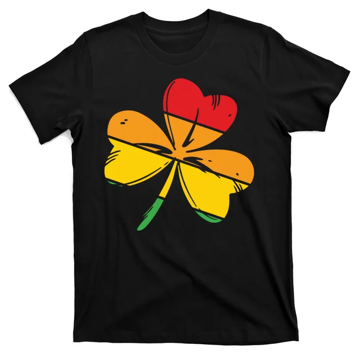 Shamrock Retro St Patricks Day T-Shirt