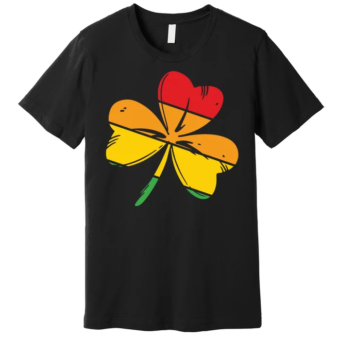 Shamrock Retro St Patricks Day Premium T-Shirt