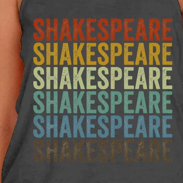 Shakespeare Retro Women's Knotted Racerback Tank