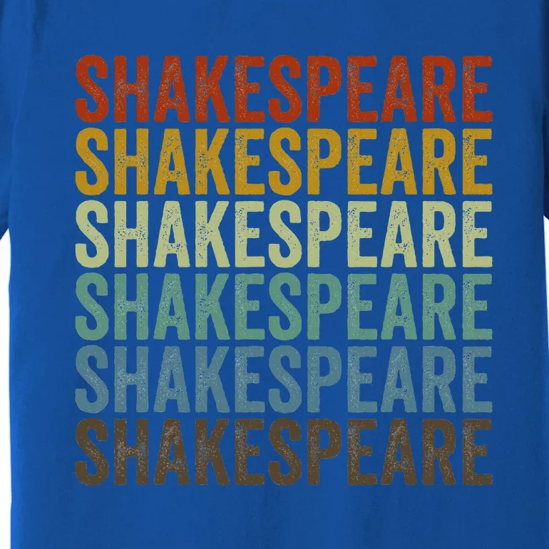 Shakespeare Retro Premium T-Shirt