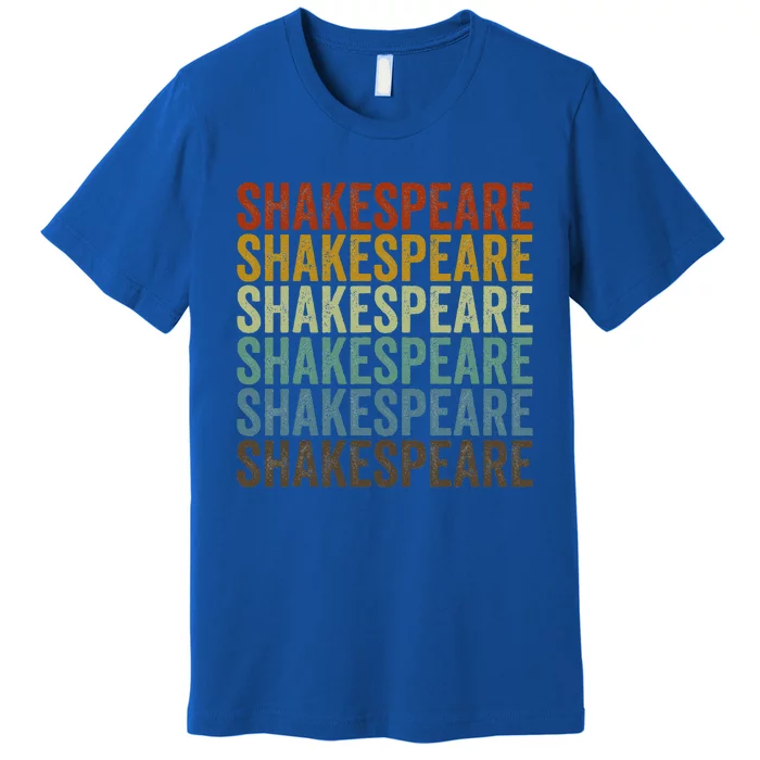 Shakespeare Retro Premium T-Shirt