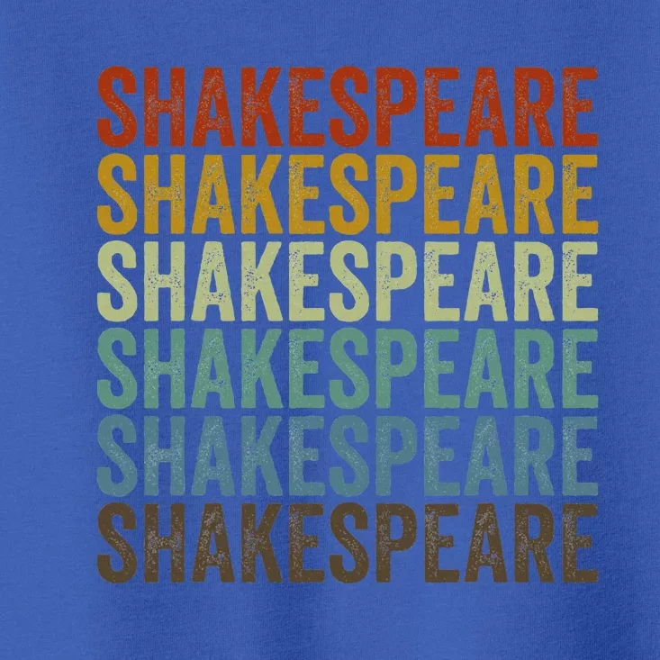 Shakespeare Retro Toddler T-Shirt