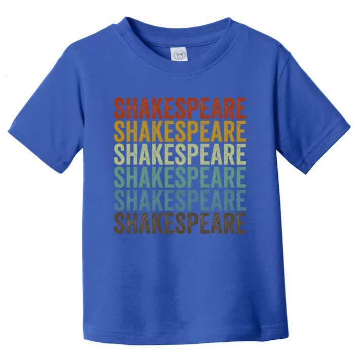 Shakespeare Retro Toddler T-Shirt