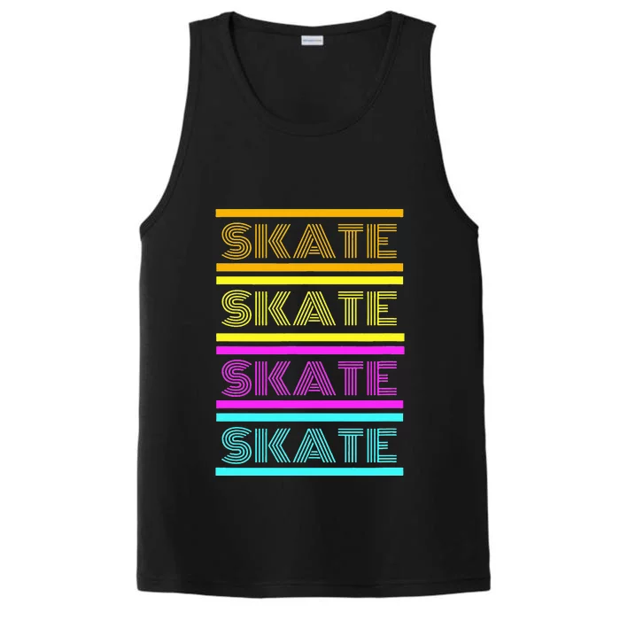 SKATE Roller Skate Performance Tank