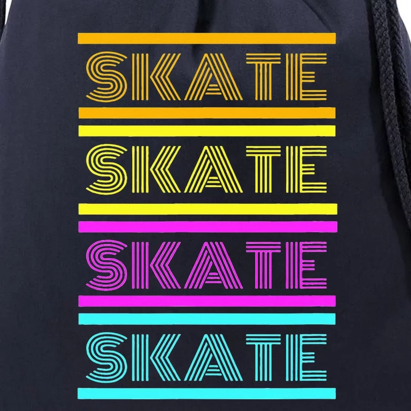 SKATE Roller Skate Drawstring Bag