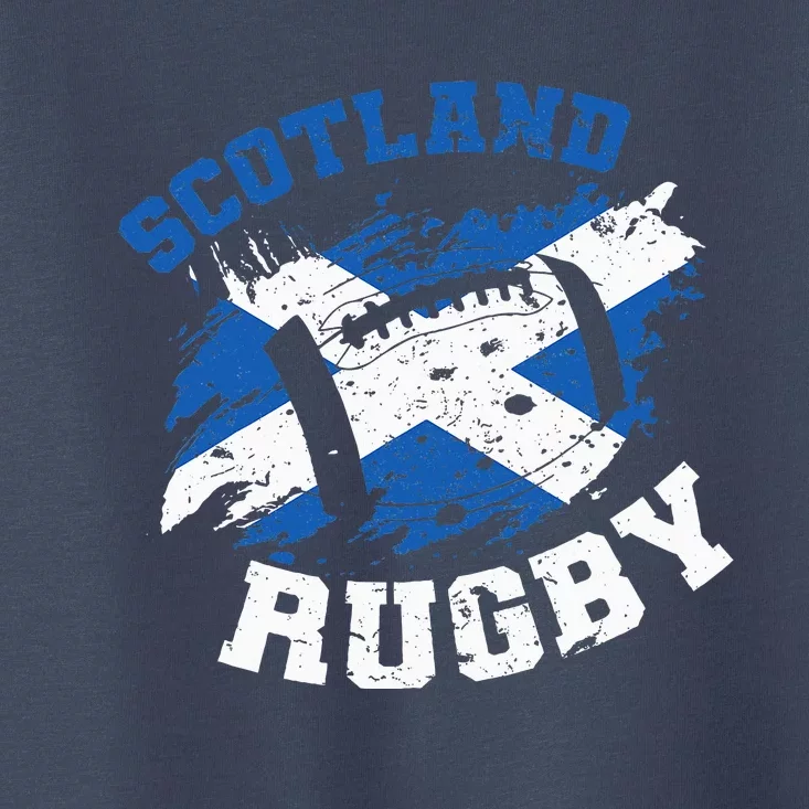 Scotland Rugby Scottish Scotland Flag Toddler T-Shirt