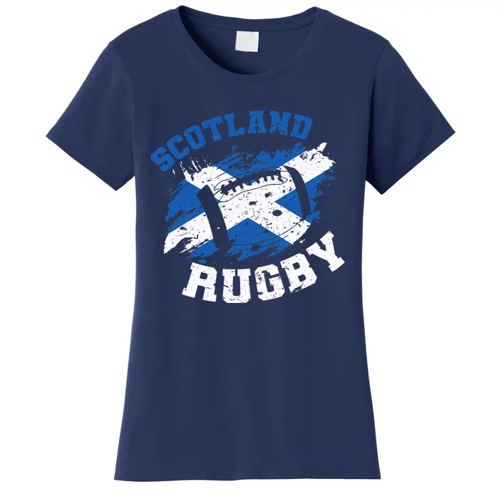 Scotland Rugby Scottish Scotland Flag Women's T-Shirt