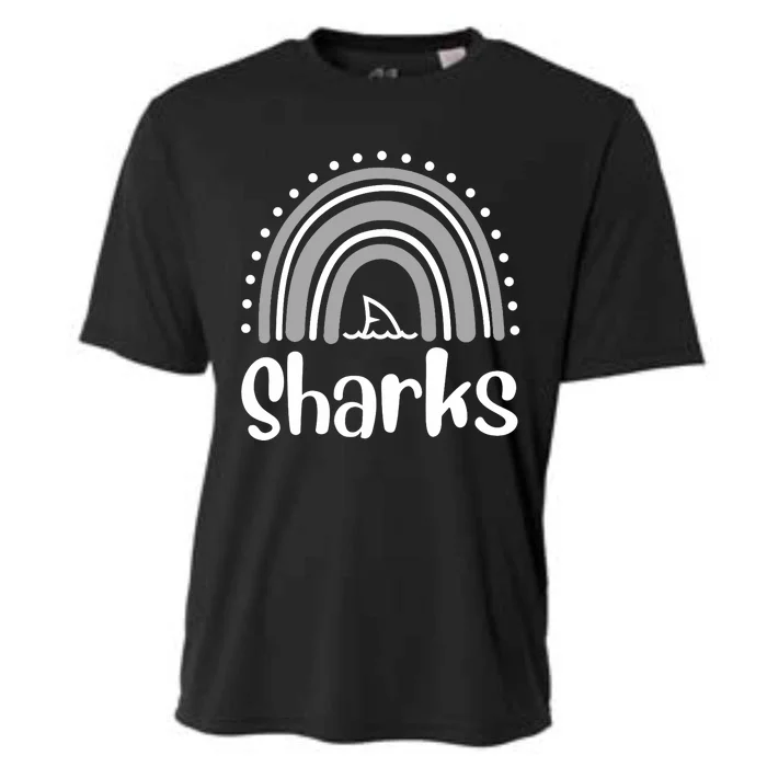 Sharks Rainbow Shirt Premium Cooling Performance Crew T-Shirt