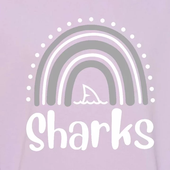 Sharks Rainbow Shirt Premium Garment-Dyed Sweatshirt