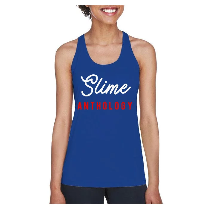 Slimeanthology Represent! Women's Racerback Tank