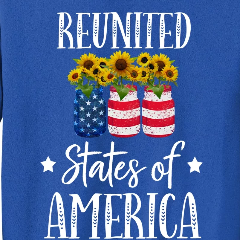 Sunflower Reunited States Of America Gift Sweatshirt