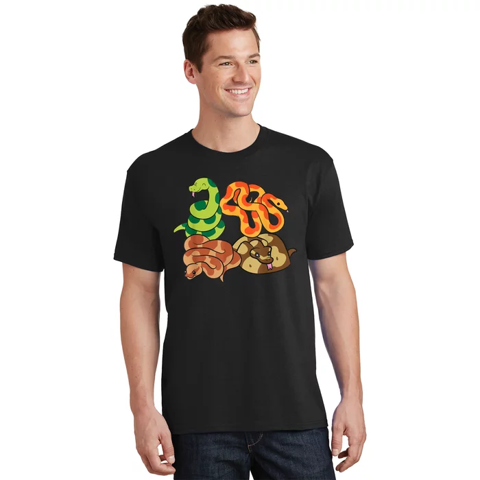 Snake Reptile Serpents Funny Snakes T-Shirt