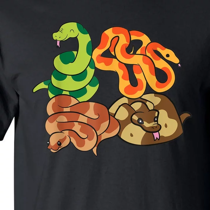 Snake Reptile Serpents Funny Snakes Tall T-Shirt