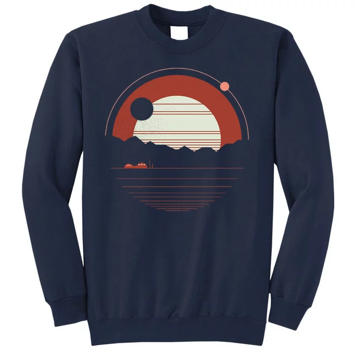 Solitude Red Sun Tall Sweatshirt