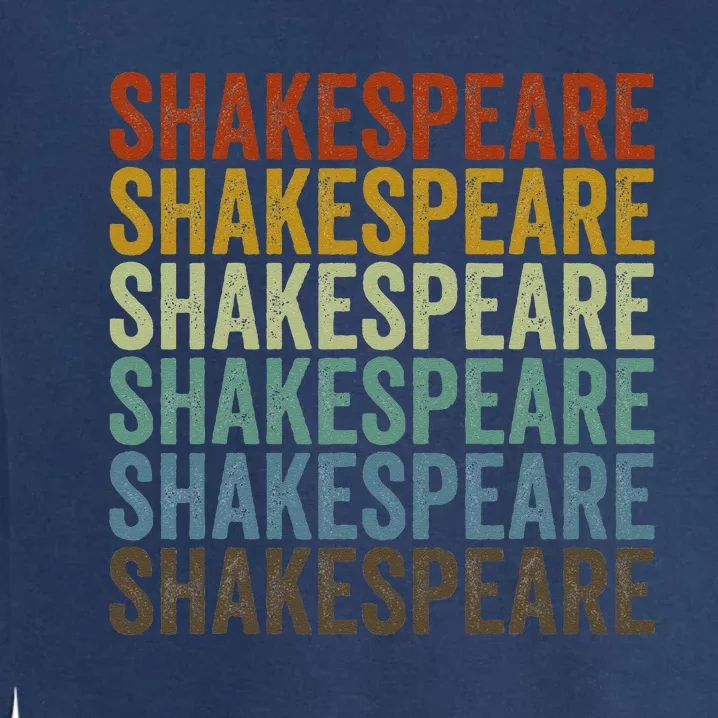 Shakespeare Retro Garment-Dyed Sweatshirt