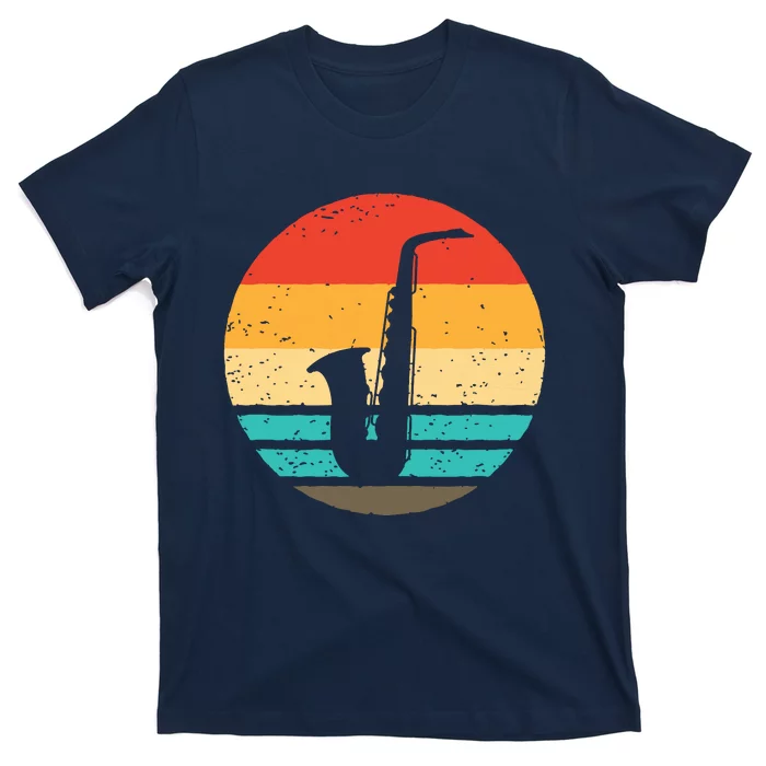 Saxophone Retro Style Vintage T-Shirt