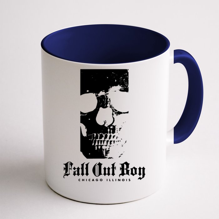 Skull Rectangle Front & Back Coffee Mug