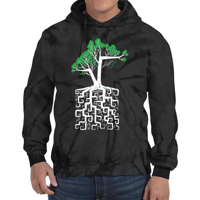 Square Root Tie Dye Hoodie