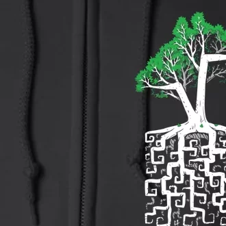 Square Root Full Zip Hoodie