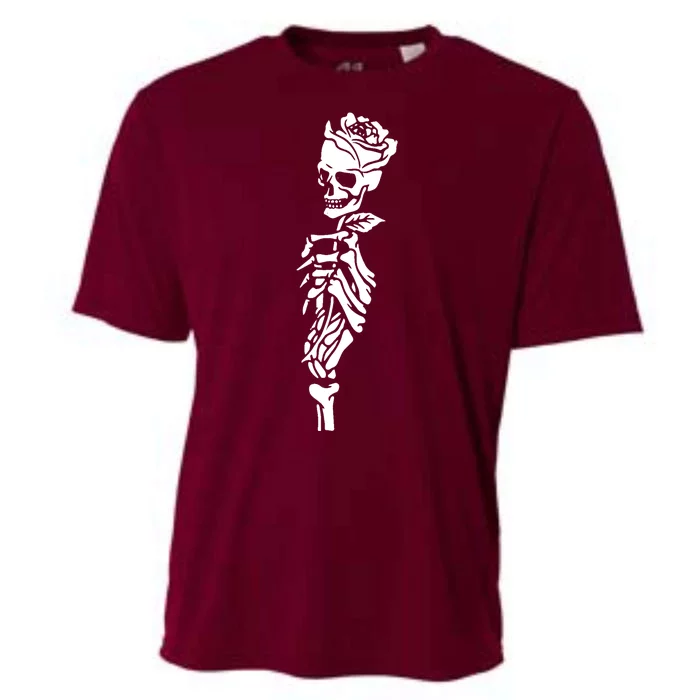 Skull Rose Cooling Performance Crew T-Shirt