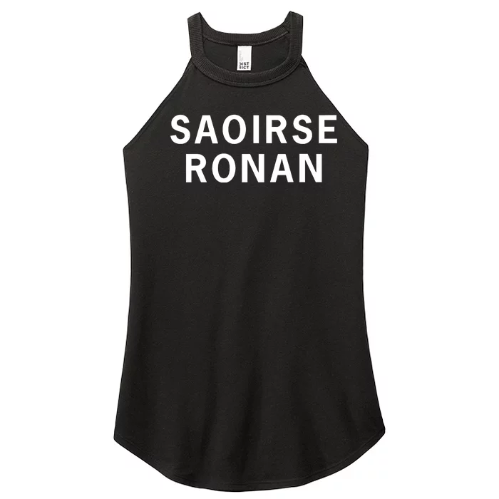 Saoirse Ronan Women’s Perfect Tri Rocker Tank