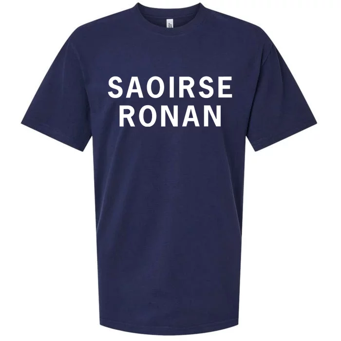 Saoirse Ronan Sueded Cloud Jersey T-Shirt